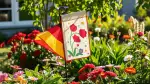 Farbenfrohe Gartenfähnchen für lebendige Außenbereiche
