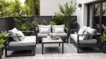 Outdoor-Lounge für kleine Gärten