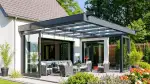 Terrassenüberdachung mit Seitenteilen