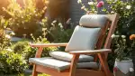 Ergonomische Gartenkissen für schmerzfreies Sitzen
