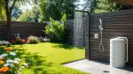 Sommer-Frische: Outdoor-Duschen mit Regenwasser