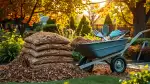 Mulchen im Herbst