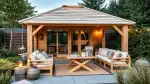 Skandinavische Gartenpavillons