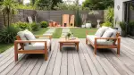 Skandinavischer Minimalismus im Garten