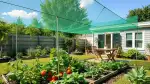 Hitzeschutznetze im Garten