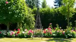 Garten-Obelisken als majestätische Rankhilfen