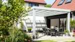 Nachhaltige Terrassenüberdachungen aus Metall