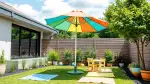Kinderfreundliche Sonnenschirme und Pavillons