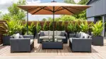 Moderne Outdoor-Loungesets für Gartenfeste