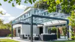 Moderne Glasüberdachungen für Terrassen