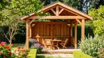 Gartenlaube selber bauen