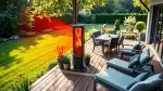 Infrarot-Heizstrahler für energieeffiziente Gartenwärme