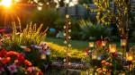 Solare Gartenstecker für magische Lichtakzente