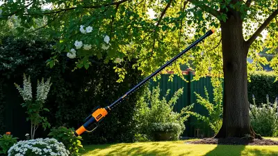 Teleskop-Astsägen für komfortablen Baumschnitt