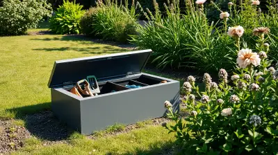 Unterflurboxen im Garten