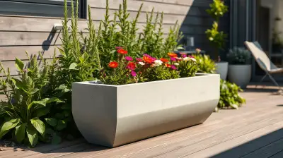 Pflanzgefäße aus Beton