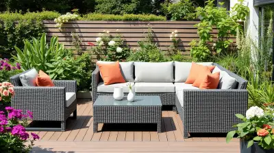 Polyrattan Loungemöbel im Trend