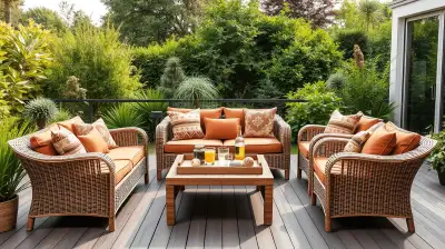 Boho-Lounge im Garten gestalten