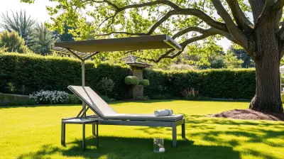 Sonnenliegen mit Dach: Entspannung mit Sonnenschutz