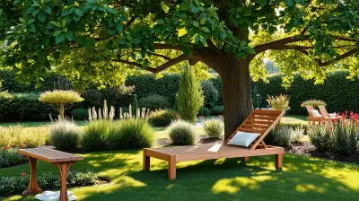 Ganzjährige Gartenliegen