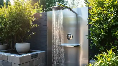 Luxuriöse Outdoor-Duschen für Ihren Garten
