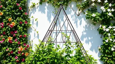 Rankgitter Obelisk für Exotenpflanzen