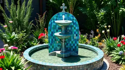 Mosaik Gartendeko für farbenfrohe Gärten