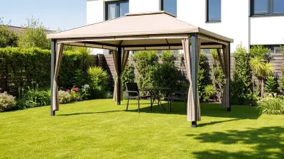 Elegante Gartenzelte und Pavillons für jede Gartenparty