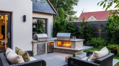 Grillkamin für Garten