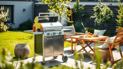 Mobile Grillstationen für Gartenfeste