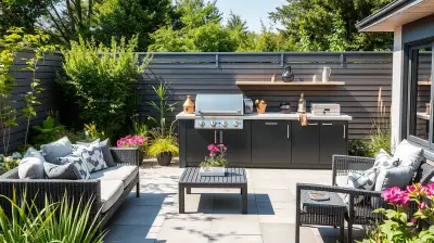 Die perfekte Outdoor-Küche gestalten