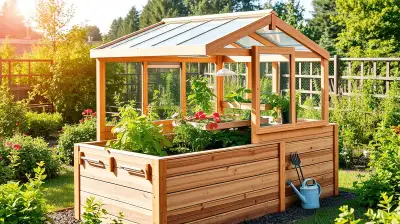 Hochbeet mit Gewächshaus: Perfekte Symbiose