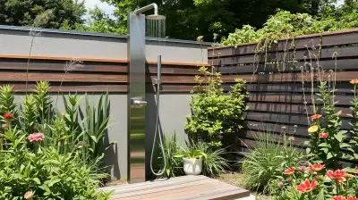 Outdoor-Dusche Montage leicht gemacht