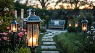 Nachhaltige Gartenbeleuchtung mit Charme