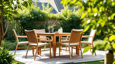 Nachhaltige Gartenmöbel-Sets im Trend