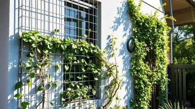 Rankgitter für Fassadenbegrünung