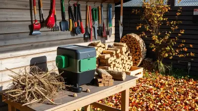 Gartenhäcksler winterfest machen
