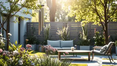 Windspiele und Solarleuchten im Outdoor-Design