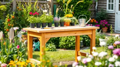 Pflanztisch selber bauen
