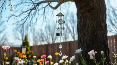 Jahreszeiten-Windspiele für den Garten