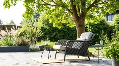 Moderne Outdoor-Loungesessel