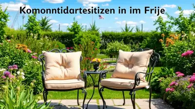 Hochwertige Sitzkissen für Garten & Terrasse
