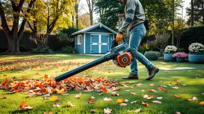 Leistungsstarke Laubbläser für große Gärten