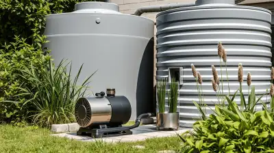 Regenwasser Hochdruckpumpen im Garten