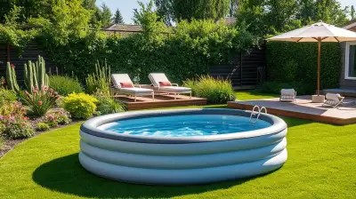 Aufblasbare Pools für sommerlichen Badespaß