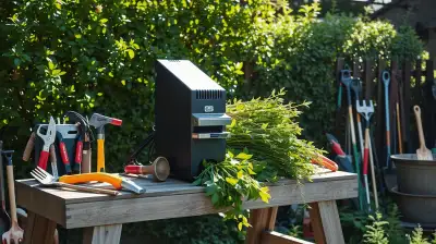 Gartenhäcksler Wartung & Pflege