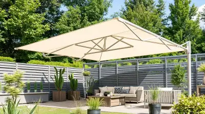 Sonnenschirme aus Aluminium
