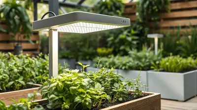 Pflanzenlampe für Kräuter