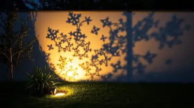 Dramatische Schattenspiele im Garten