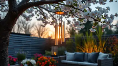 Solarbetriebene Windspiele für den Garten